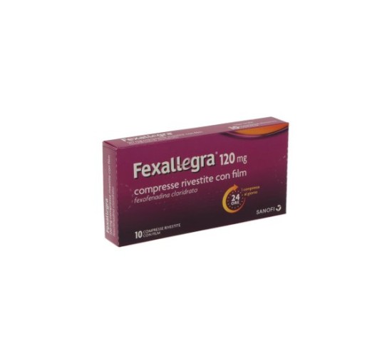 FEXALLEGRA*10CPR RIV 120MG FEXALLEGRA*10CPR RIV 120MG