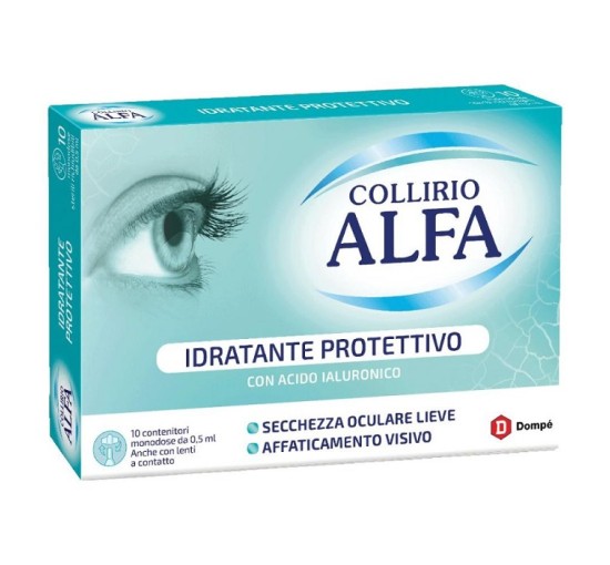 COLLIRIO ALFA IDRATANTE 10 FLACONCINI (SCADENZA 02/2027)