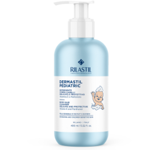 Rilastil Dermastil Pediatric Latte Corpo Per Pelle Sensibile Neonati 400 ml