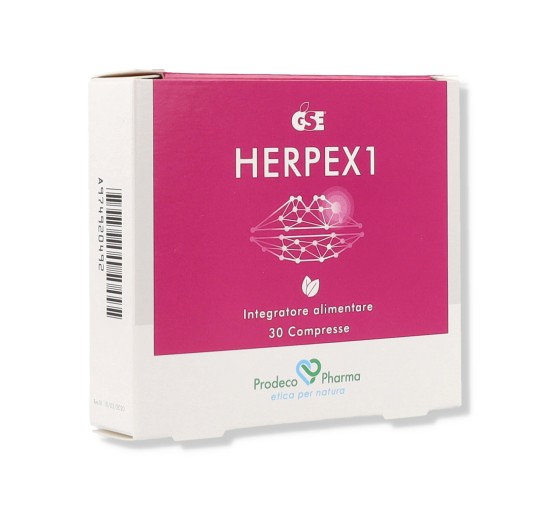 GSE HERPEX 1 30 COMPRESSE Integratore Alimentare Beneficio Difese  organiche