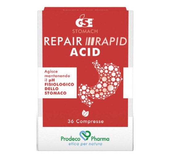 GSE Repair Rapid Acid 36 Compresse Acidità Stomaco