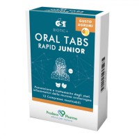 GSE Oral Tabs Rapid Junior 12 Compresse Trattamento/Prevenzione Stati Infiammatori Gola