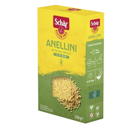 SCHAR Pasta Anellini 250g