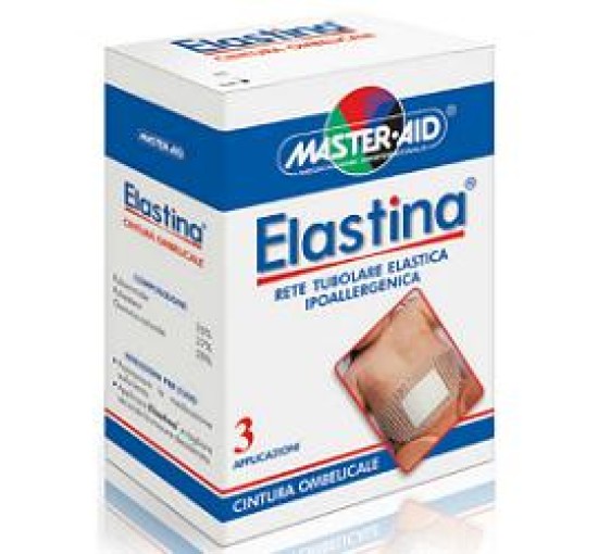 RETE TUBOLARE ELASTICA IPOALLERGENICA PER CINTURA OMBELICALEMASTER-AID 4,5 CM IN TENSIONE CALIBRO 5,5 CM