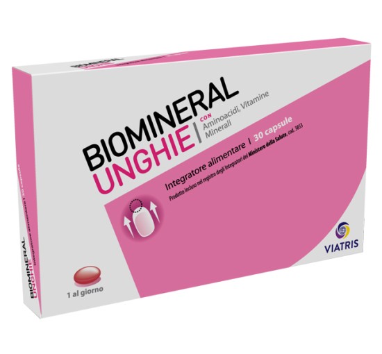 BIOMINERAL Unghie 30 Cps