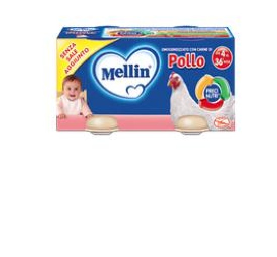 MELLIN OMOG POLLO 2X80G