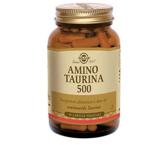 AMINO TAURINA*500 50Cps SOLGAR