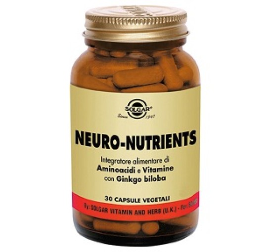 NEURO NUTRIENS 30 Cps SOLGAR