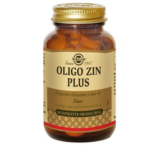 OLIGO ZIN Plus 50 Tav.SOLGAR