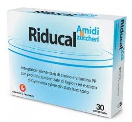 RIDUCAL AMIDI & ZUCCHERI 30CPR