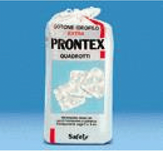 PRONTEX Cot.Idr.Quadrotti 50pz