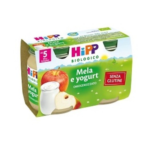 OMO HIPP Bio Mela/Yog.2x125g