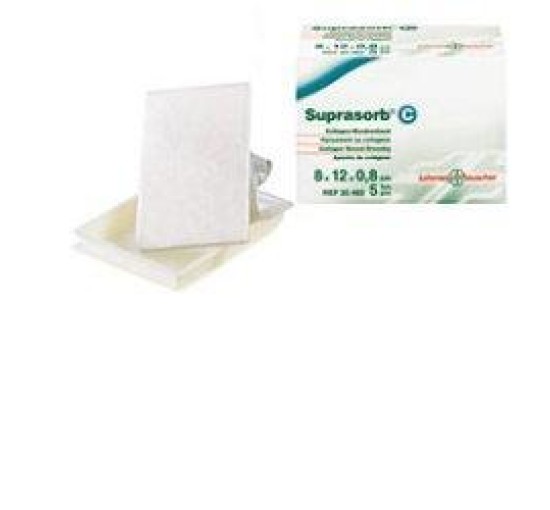 SUPRASORB C Collagene 4x6 Pezzi Medicazione Al Collagene Addatto per Ustioni, Ferite Chirurgiche E Ulcere