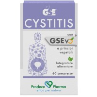 GSE CYSTITIS 60 Comprese Integratore Alimentare Per L'Equilibrio Delle Funzioni Dell'Apparato Urinario