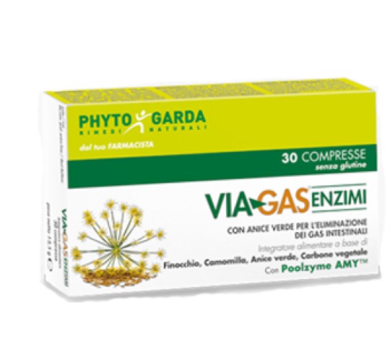 VIA-GAS Enzimi 30 Cpr 450mg