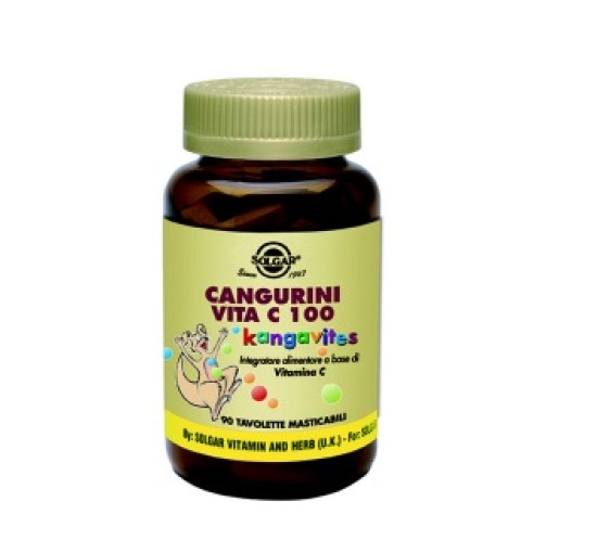 CANGURINI Vit C 100mast.SOLGAR