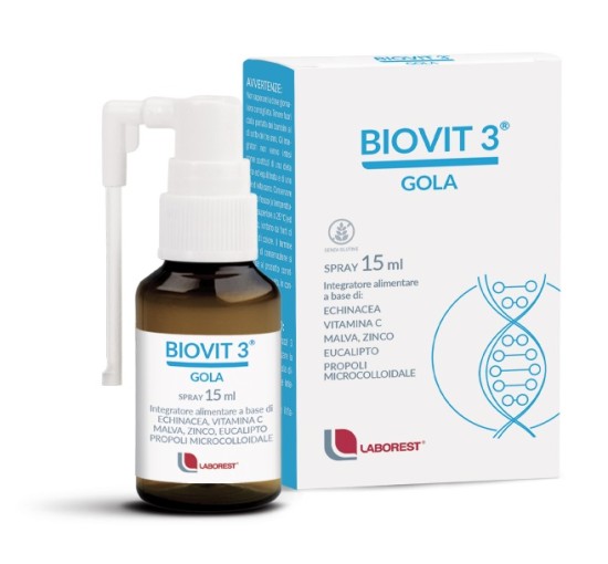 BIOVIT*3 Gola Spray Orale 15ml