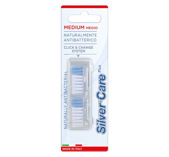 SILVERCARE SPAZZ M RICAMBI 2PZ