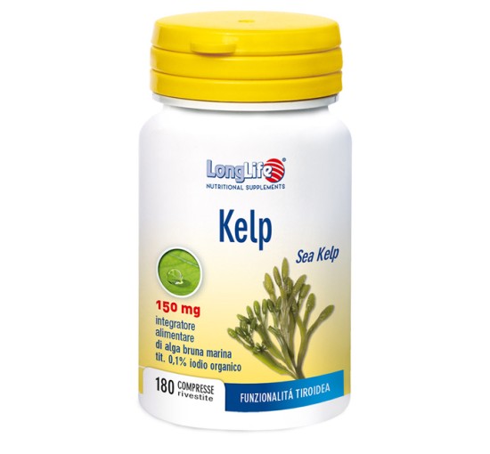 LONGLIFE KELP Alga Bruna180Cpr