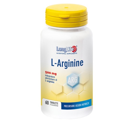 LONGLIFE LARGININE 60 Tav.