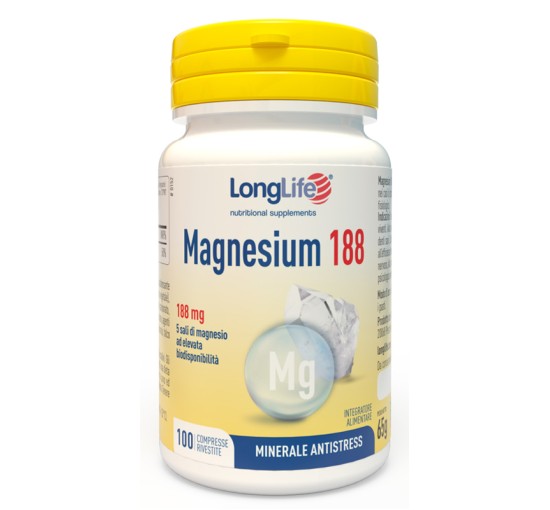 LONGLIFE MAGNESIUM188mg100 Cpr