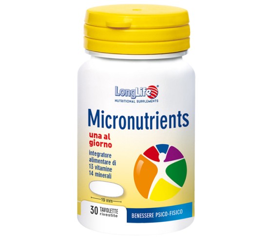 LONGLIFE MICRONUTRIENTS 30Tav.