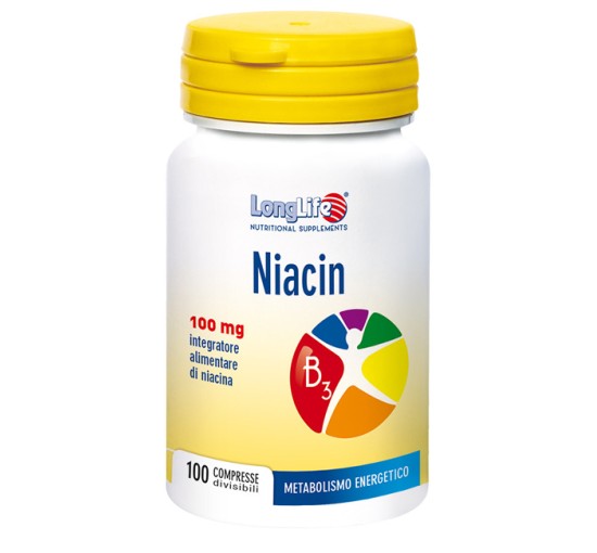 LONGLIFE NIACIN 100 Cpr 100mg