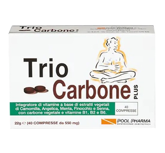 TRIOCARBONE PLUS 40 COMPRESSE