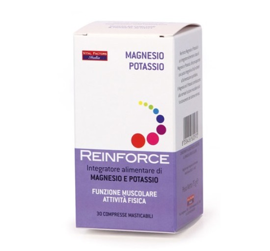 REINFORCE MAGNESIO+POTASS30CPR