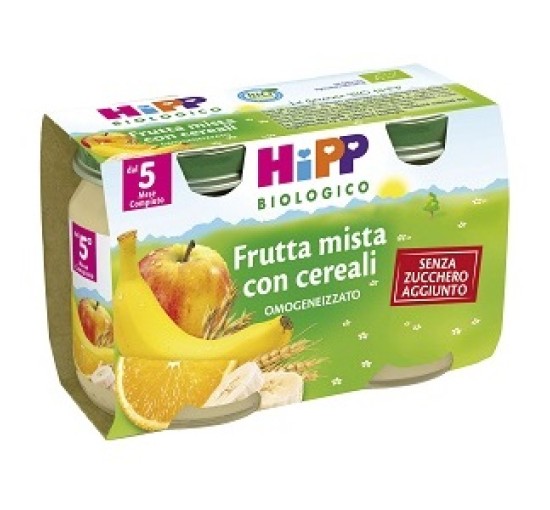 OMO HIPP Bio Frutta 2x125g