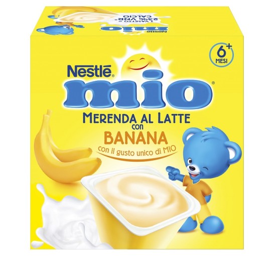 MIO Mer.Lattea Banana 4x100g