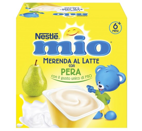 MIO Mer.Lattea Pera 4x100g