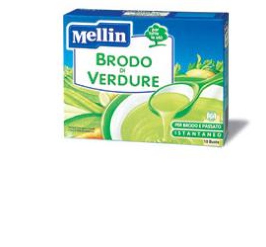 MELLIN BRODO VERDURE 10BUST 8G