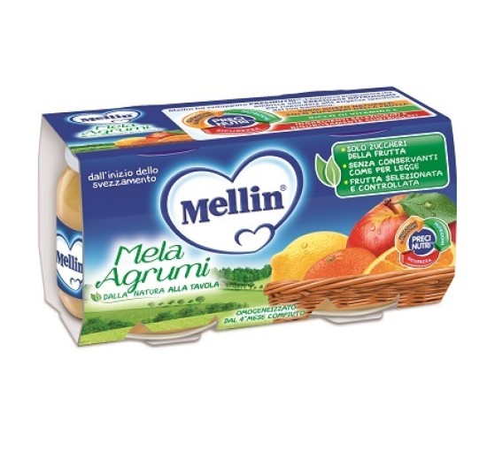 OMO MELLIN Mela+Agrumi 2x100g