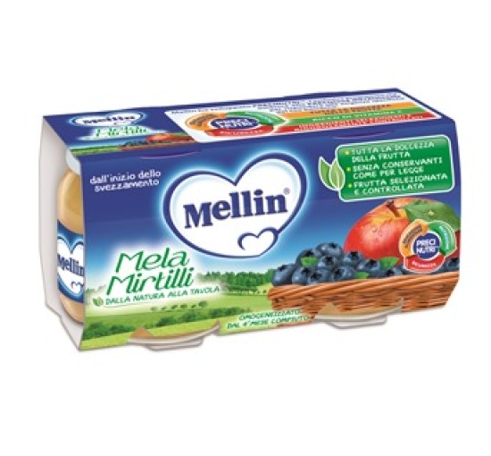 OMO MELLIN Mela+Mirtillo2x100g