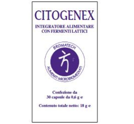 CITOGENEX 30 Cps 18g