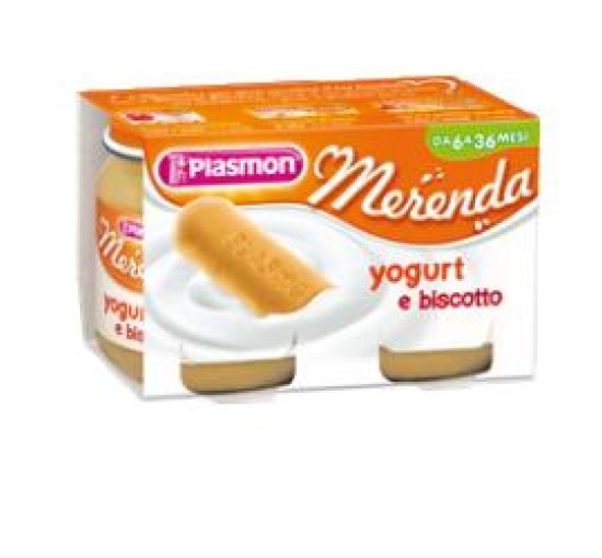 PLASMON Dessert Yog.Bisc2x120g