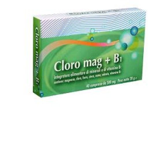 CLORO MAG + B1 40CPR