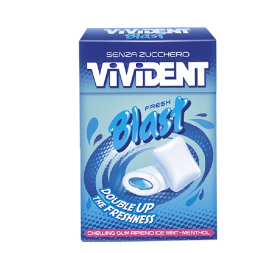 VIVIDENT FRESH BLAST BLUE