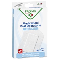 PROFAR MED POSTOP 10X15CM 4PZ