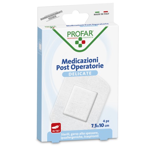 PROFAR MED POSTOP 7,5X10CM 4PZ