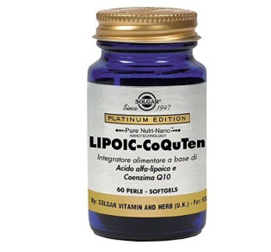 LIPOIC COQUTEN 60 Cps SOLGAR