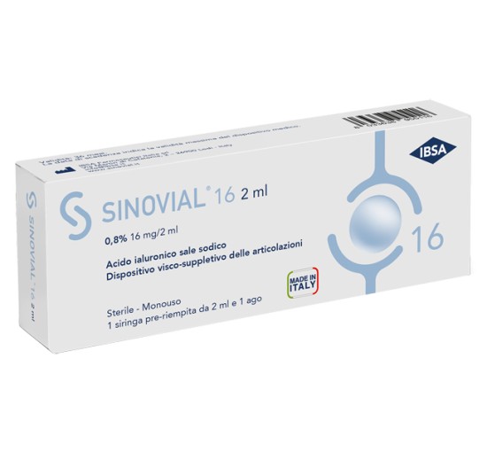 SINOVIAL 16 SIR 0,8% 2ML 1PZ