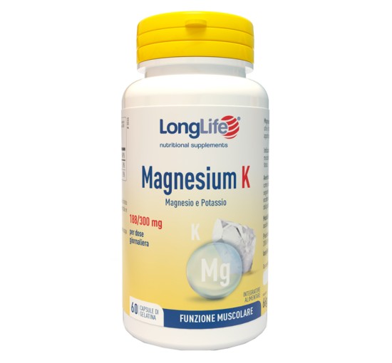 LONGLIFE MAGNESIUM K 60 Cps