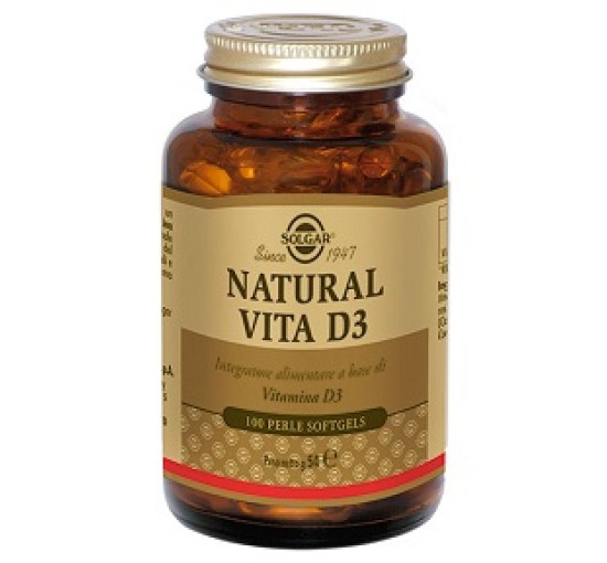 NATURAL VITA D3 100 Prl.SOLGAR