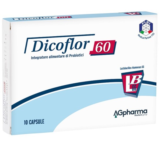 DICOFLOR-60 Ferm.Latt.10 Cps