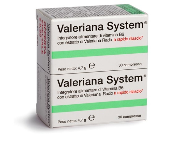 VALERIANA SYSTEM 30Cpr+30Cpr