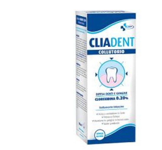 CLIADENT COLLUTORIO 0,2% CLOREXIDINA 200 ML