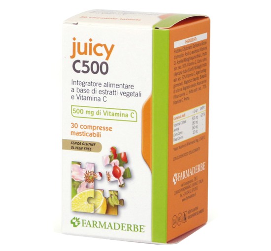 JUICY C500 30CPR MASTICABILI