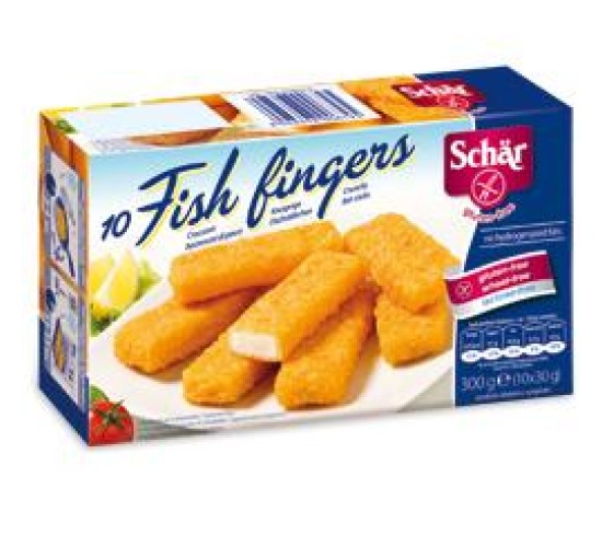 SCHAR SURGELATI FISH FINGERS 10 PEZZI 30 G